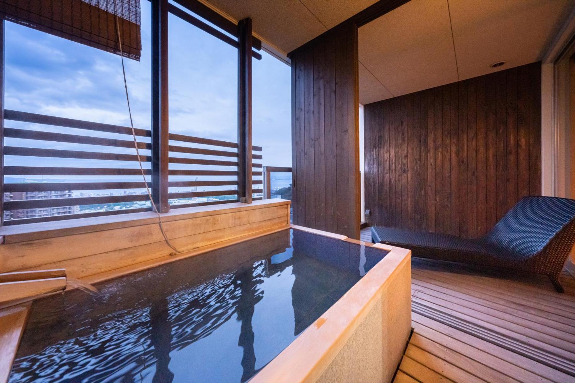 Ryotei Matsubaya Hotel Beppu Bagian luar foto